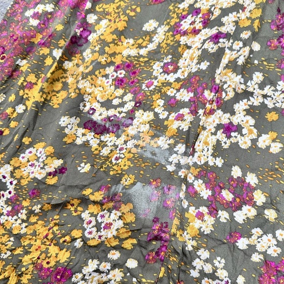 Anthropologie Floral Long Dress - Picture 4 of 7